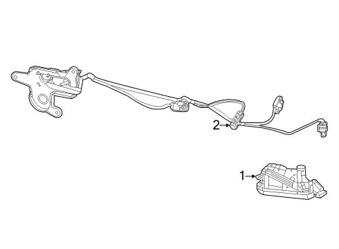 2022 Jeep Grand Cherokee License Lamps Diagram