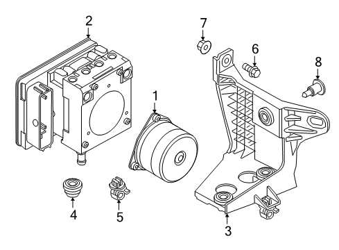 2021 Jeep Renegade Anti-Lock Brakes Diagram 1