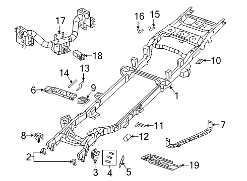 2022 Ram 3500 Frame & Components Diagram 7