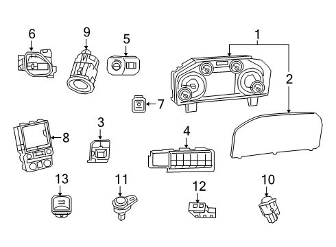 2021 Ram 2500 CONTROL Diagram for 68425514AC