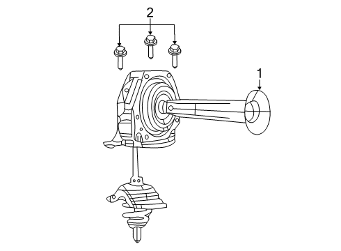 2022 Ram 1500 Spare Tire Carrier Diagram 1