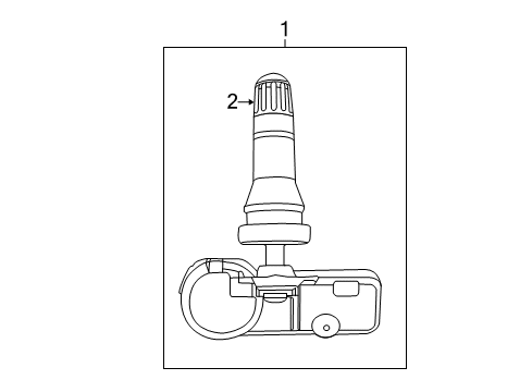 2022 Jeep Cherokee Tire Pressure Monitoring Diagram