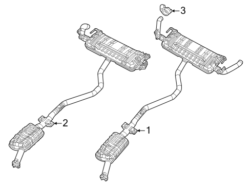 2022 Jeep Grand Cherokee EXHAUST Diagram for 68440482AA