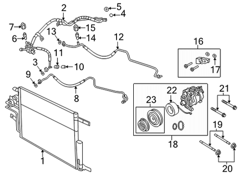 2022 Ram 1500 Switches & Sensors Diagram 1