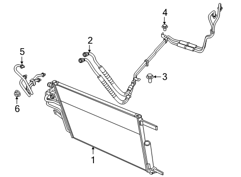 2022 Ram 1500 Oil Cooler Diagram 1