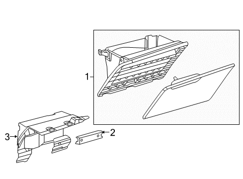 2021 Chrysler Voyager Glove Box Diagram