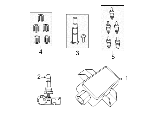 2023 Dodge Charger Tire Pressure Monitoring Diagram