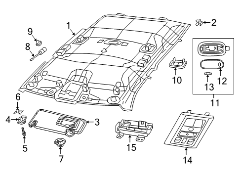 Visor Diagram for 6NN45HL1AD