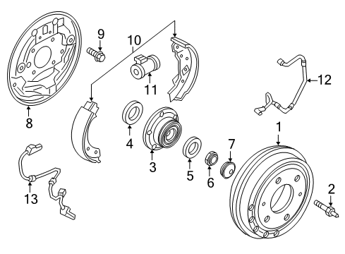 2021 Ram ProMaster City Anti-Lock Brakes Diagram 3