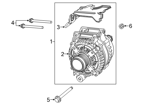 2022 Jeep Cherokee Alternator Diagram 4