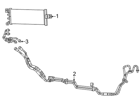 2022 Jeep Grand Wagoneer Oil Cooler Diagram 2