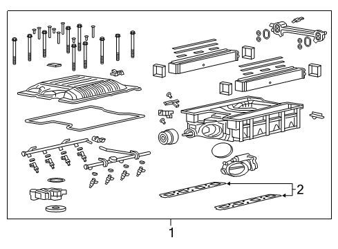 2023 Dodge Charger Supercharger & Components Diagram