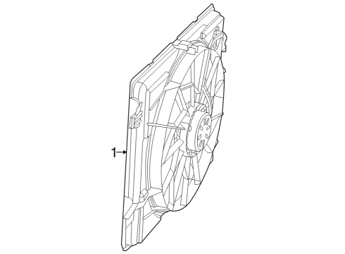 2024 Jeep Grand Cherokee Cooling Fan Diagram 3