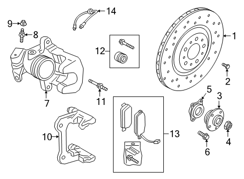 Hub Diagram for 68201078AA