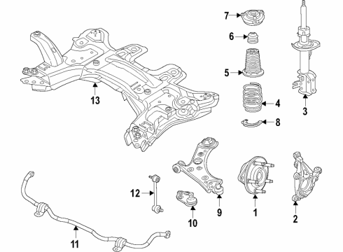 2023 Jeep Compass DUST Diagram for 68599797AA