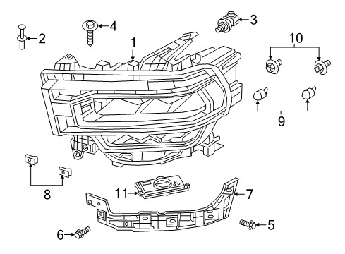 2021 Ram 3500 Bulbs Diagram 5