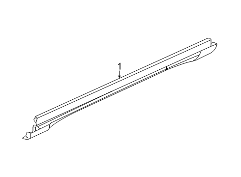 2022 Jeep Cherokee CLADDING-SILL Diagram for 1YW36RXFAI