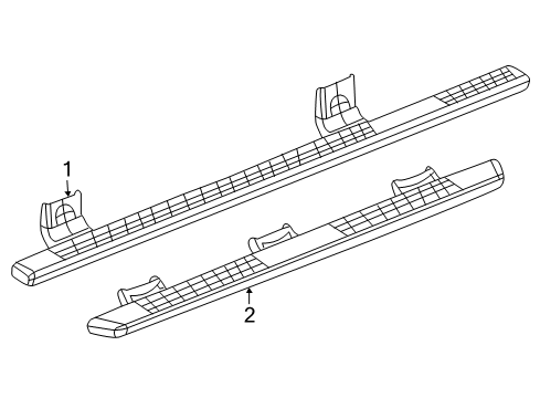 2022 Ram 1500 Running Board Diagram 3