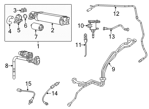 2023 Dodge Charger Emission Components Diagram 3