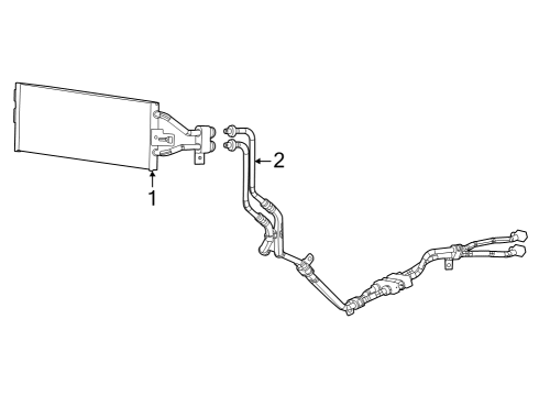 2022 Jeep Grand Cherokee Trans Oil Cooler Diagram 3