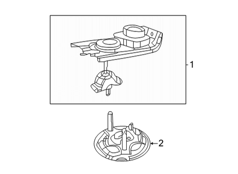 2022 Dodge Durango Spare Tire Carrier Diagram