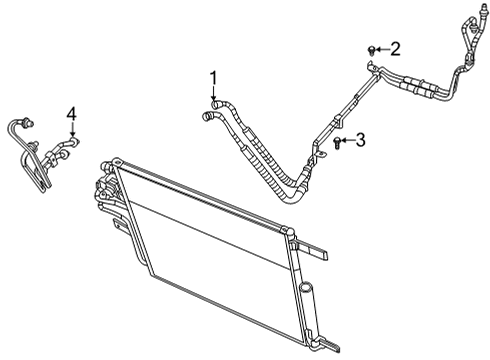 2022 Ram 1500 Oil Cooler Diagram 2