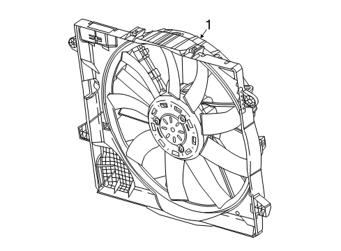 2023 Jeep Wrangler Cooling System, Radiator, Water Pump, Cooling Fan Diagram 2