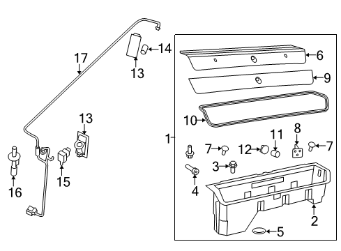 2022 Ram 1500 Classic Front Door Diagram 4