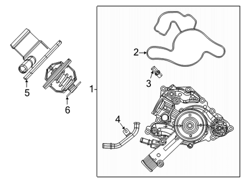 2024 Jeep Grand Wagoneer Water Pump Diagram 2