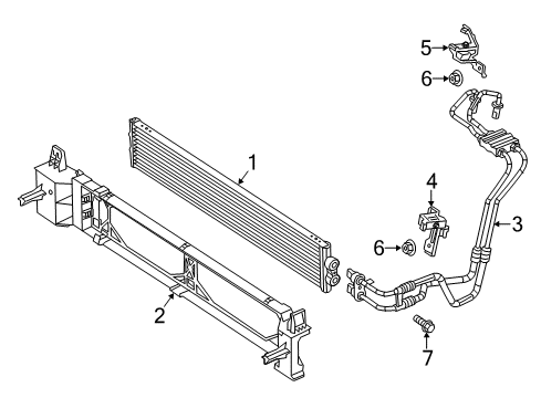 2022 Ram ProMaster 1500 Oil Cooler Diagram