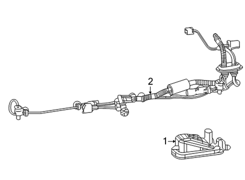 2024 Jeep Grand Wagoneer L License Lamps Diagram