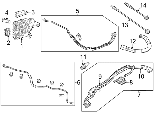 2023 Jeep Cherokee Emission Components Diagram 2