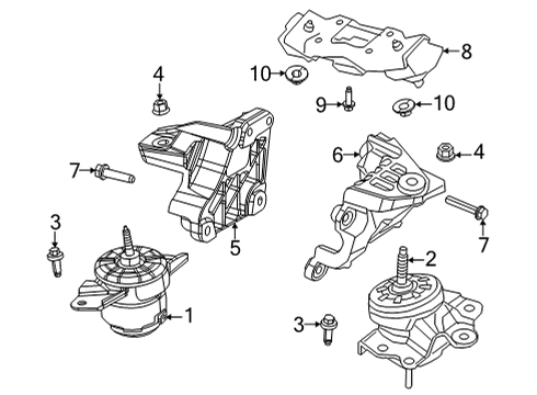 2023 Jeep Wrangler Adaptor Diagram for 68451124AA