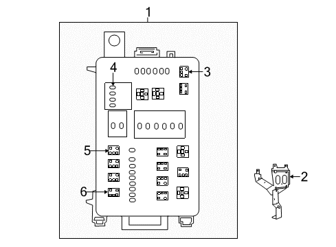 2023 Dodge Charger Fuse & Relay Diagram 1