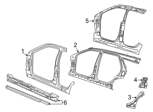 2022 Dodge Durango Aperture Panel Diagram