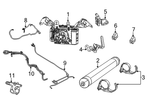 2022 Jeep Grand Cherokee L Ride Control Diagram