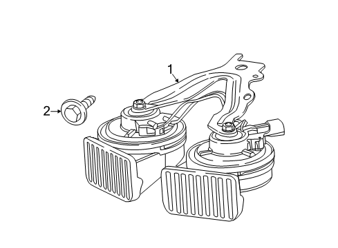 2021 Chrysler Voyager Horn Diagram