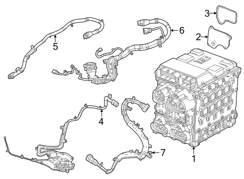 2024 Jeep Grand Cherokee CABLE-BATTERY CHARGER Diagram for 5185049AD