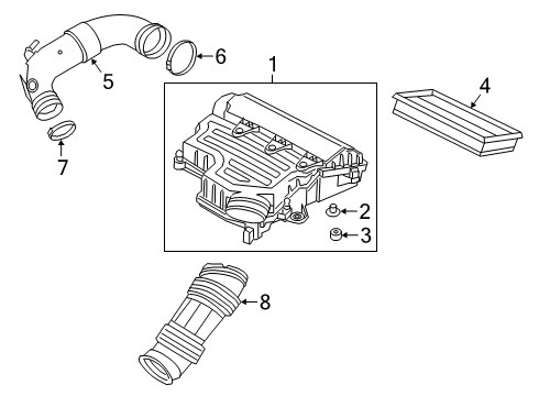 2021 Jeep Renegade Filters Diagram 1