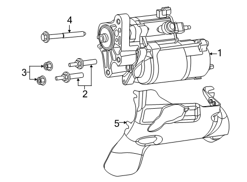 2023 Dodge Challenger Starter Diagram 3