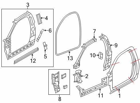 2022 Ram 1500 Classic Uniside Diagram 3