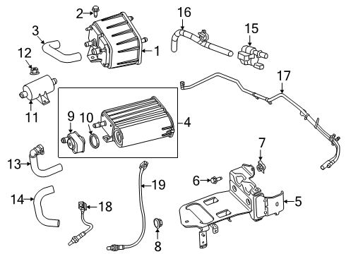 2023 Ram 2500 Emission Components Diagram 1