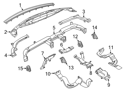 2022 Ram 1500 Ducts Diagram