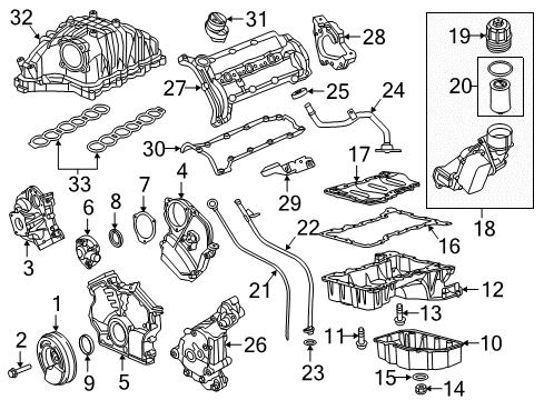 2018 Jeep Grand Cherokee Manifold-Engine Intake Diagram for 68190715AD