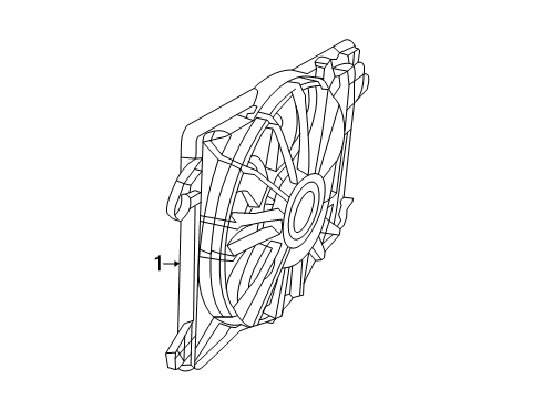 2023 Dodge Challenger Cooling Fan Diagram 1