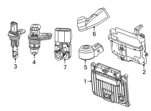 2023 Jeep Grand Cherokee L Powertrain Control Diagram 3