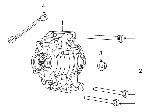 2023 Dodge Challenger Alternator Diagram 2