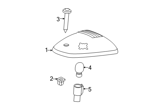 2023 Ram 3500 Roof Lamps Diagram 3