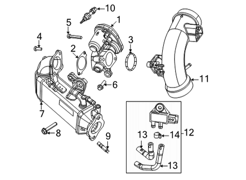 2023 Jeep Wrangler EGR System Diagram 3