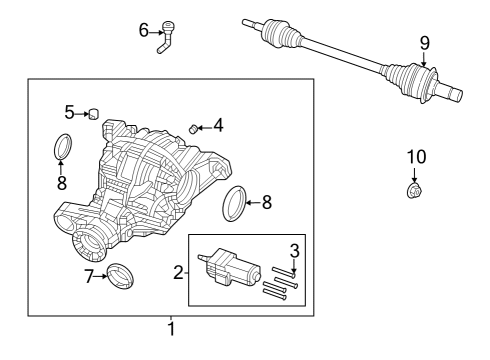 2019 Jeep Grand Cherokee DRIVE Diagram for 68206210AD